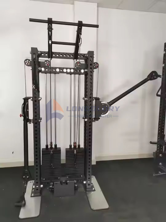best Price Wall Mounted Cable Pull Up Station Gym Fitness Machine Cable Crossover Machine For Sale