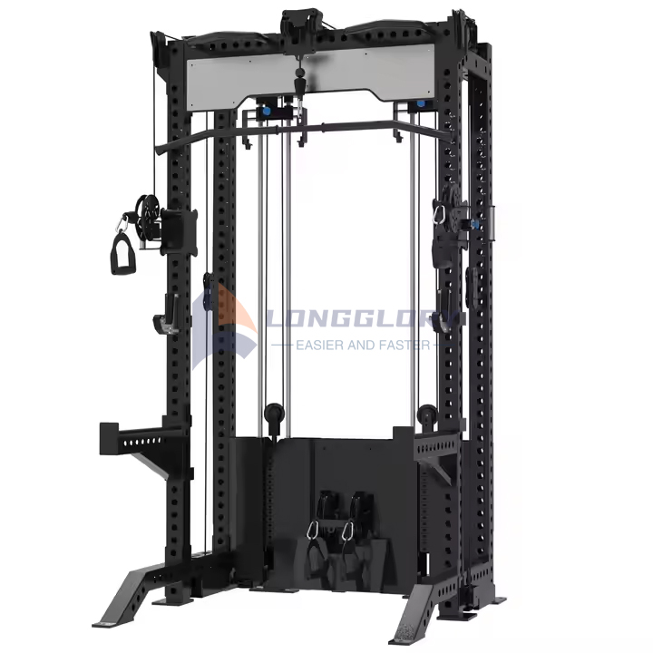 Multi-functional Gym Equipment Squat Rack Cable Power Rack arm Workout Gym 