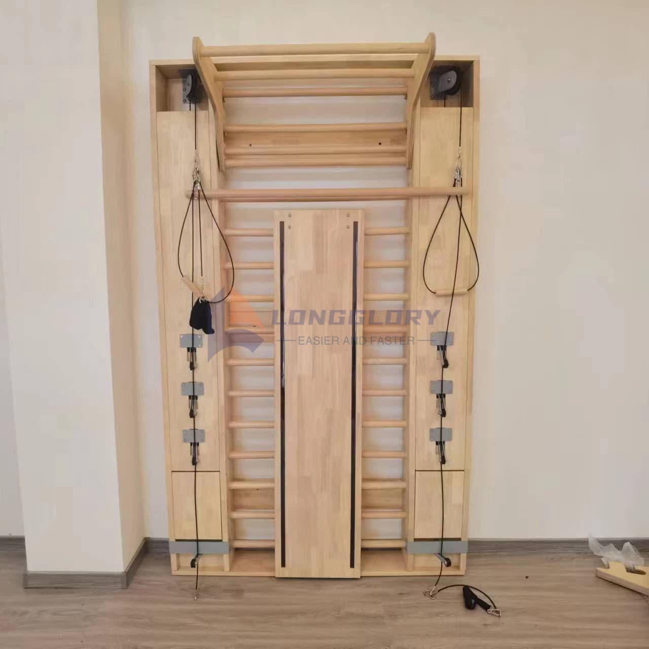 دیوار سوار ریک سویڈش سیڑھی